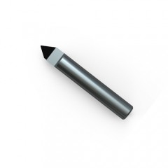 1mm bis 3.5mm einzelner Schaftfräser kristallener PolyDiamond End Mill Tiefen-PCD