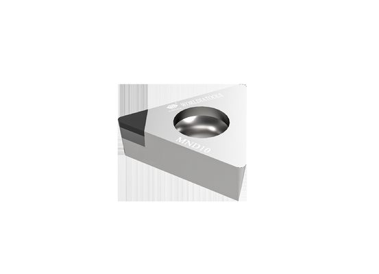 Karbid TCGW 090204 MND10 PCD, das Einsätze für Edelstahl schneidet