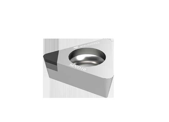 Ausschnitt WORLDIA TPGW110304 PCD fügt Karbid-Prägeeinsätze für CNC-Maschinen ein