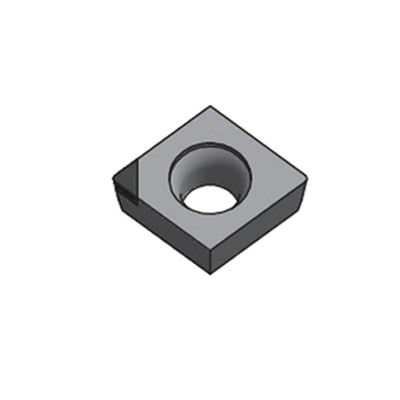 ISO bearbeitet indexierbares Cnc Drehennegativ des einsatz-polykristallines Diamant-80° Wischereinsatz